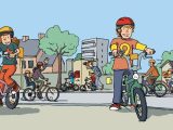 Apprendre aux enfants la sécurité à bicyclette